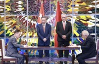 Lễ ký các văn kiện hợp tác Việt Nam - Cuba