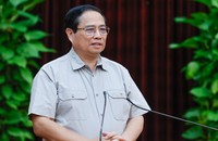 Thủ tướng Phạm Minh Chính phát biểu tại buổi làm việc với Ban Thường vụ Thành ủy Đà Nẵng.