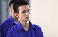 Bị cáo Trần Trọng Gia Bảo tại phiên tòa. Ảnh: PV