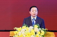 Phó Thủ tướng Chính phủ Trần Hồng Hà phát biểu tại buổi lễ. Ảnh: PV