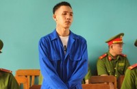 Bị cáo Lâm Hoàng Thưởng lãnh án 25 năm tù về tội giết người và cướp tài sản.