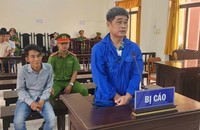 Bị cáo Danh Chiến tại phiên tòa.