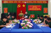 Quang cảnh Hội nghị tại Cụm thi đua số 1.