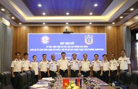 Sở Chỉ huy chiến thuật tiền phương Campuchia thăm và làm việc tại Bộ Tư lệnh Vùng Cảnh sát biển 4