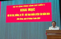 BTL Vùng Cảnh sát biển 4 tổ chức hội thi tàu, xuồng, xe tốt
