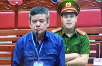Bị cáo Thụy tại tòa.