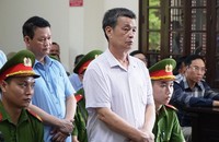 Các bị cáo trong phiên xét xử