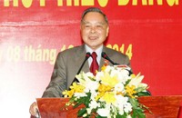 Nguyên Thủ tướng Chính phủ Phan Văn Khải phát biểu. (Ảnh: Đức Tám/TTXVN)