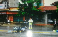 Hiện trường xảy ra vụ tai nạn