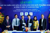 Global Ecokids và Samsung Vina hợp tác đưa sản phẩm công nghệ thông minh vào giáo dục mầm non