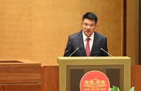 Viện trưởng VKSNDTC Nguyễn Huy Tiến. (Ảnh: Cổng TTĐTQH)