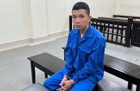 Bị cáo tại tòa.
