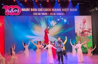 Mãn nhãn chương trình nghệ thuật đặc biệt tôn vinh Báo chí Cách mạng Việt Nam