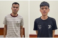 Nguyễn Đình Tuấn và Phan Văn Khoái tại CQĐT.