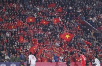 Sân Việt Trì luôn chật kín khán giả tại AFF Cup 2024 (Ảnh VFF)