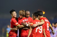 Le Viktor có mặt trong đội tuyển U22 Việt Nam (Ảnh HLHT)