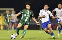 Công Phượng và đồng đội có tấm vé đá trận play-off (Ảnh: VPF)