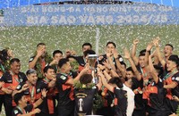 Ninh Bình chính thức lên chơi giải V.League mùa sau (Ảnh VPF)