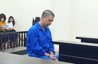 Bị cáo Long tại tòa.