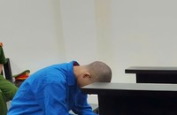Bị cáo tại tòa.