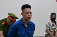 Bị cáo tại tòa.
