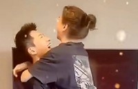 Hình ảnh ngọt ngào của tài tử Đậu Kiêu bên con gái 'vua sòng bạc Macau'