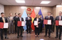Thành phố Hải Phòng cùng KBC, SGT VÀ ECV ký kết ghi nhớ hợp tác nghiên cứu Cảng Nam Đồ Sơn với cảng Los Angeles