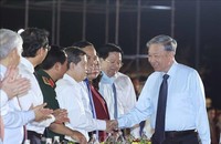 Tổng Bí thư Tô Lâm dự Chương trình nghệ thuật 'Đất nước trọn niềm vui'