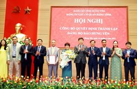 Công bố Quyết định thành lập Đảng bộ Báo Hưng Yên nhiệm kỳ 2020 - 2025