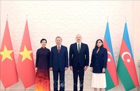 Lễ đón Tổng Bí thư Tô Lâm thăm cấp Nhà nước tới Azerbaijan