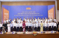 Chủ tịch Quốc hội: Báo chí đưa hơi thở cuộc sống, tâm nguyện của cử tri đến với nghị trường