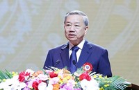 Tổng Bí thư Tô Lâm phát biểu tại Lễ kỷ niệm 100 năm Ngày Báo chí cách mạng Việt Nam. Ảnh: Thống Nhất/TTXVN