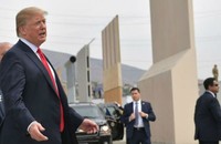 Trump xem xét các mẫu tường biên giới ở California tháng 7/2018