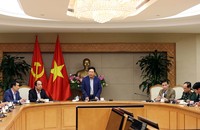 Phó Thủ tướng Chính phủ, Bộ trưởng Bộ Ngoại giao Phạm Bình Minh phát biểu tại cuộc họp