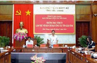Tiếp tục phát động phong trào thi đua yêu nước trong vùng đồng bào tôn giáo tỉnh Hậu Giang