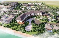 Phối cảnh dự án Khu du lịch nghỉ dưỡng, chăm sóc sức khỏe và dân cư khu vực suối nước nóng Hội Vân.