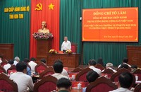 Tổng Bí thư Tô Lâm làm việc với tỉnh Kon Tum và Quảng Ngãi