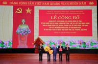 Phó Thủ tướng Chính phủ Trần Hồng Hà trao Quyết định chỉ định Bí thư, Phó Bí thư Tỉnh ủy Quảng Trị mới.