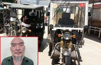 Đối tượng Lê Vũ Ngọc (ảnh nhỏ) bị tạm giam về hành vi gây rối trật tự công cộng.