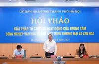 Trung tâm công nghiệp văn hóa - Lực đẩy cho sự phát triển của Thủ đô