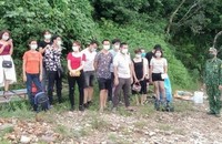 Quảng Ninh bắt giữ 16 đối tượng người Việt Nam nhập cảnh trái phép