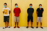 4 đối tượng bị khởi tố về tội "Trộm cắp tài sản".