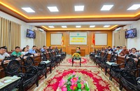 Thông tin đến báo chí về Đại lễ cầu siêu các nạn nhân tử vong do tai nạn giao thông năm 2024 tại điểm cầu Thừa Thiên Huế.