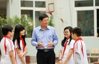 Thầy và trò Trường THCS và THPT Lê Quý Đôn