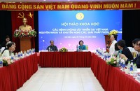 Quang cảnh hội thảo.