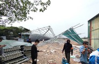 Tổ công tác UBND xã Tân Triều đã kiểm tra, tháo dỡ các công trình vi phạm tại khu cánh đồng Xét