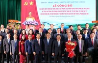 Cà Mau: Lễ Công bố Nghị quyết, Quyết định sắp xếp đơn vị hành chính cấp tỉnh, cấp xã