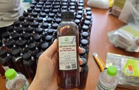 Thuốc hỗ trợ sinh lý giả bị thu giữ. Ảnh: Công an TP Hà Nội