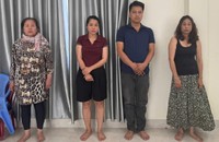 Các đối tượng trộm cắp bị bắt giữ.