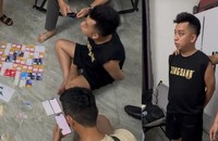 Đối tượng lừa đảo Nguyễn Việt Hoàng bị bắt giữ.
